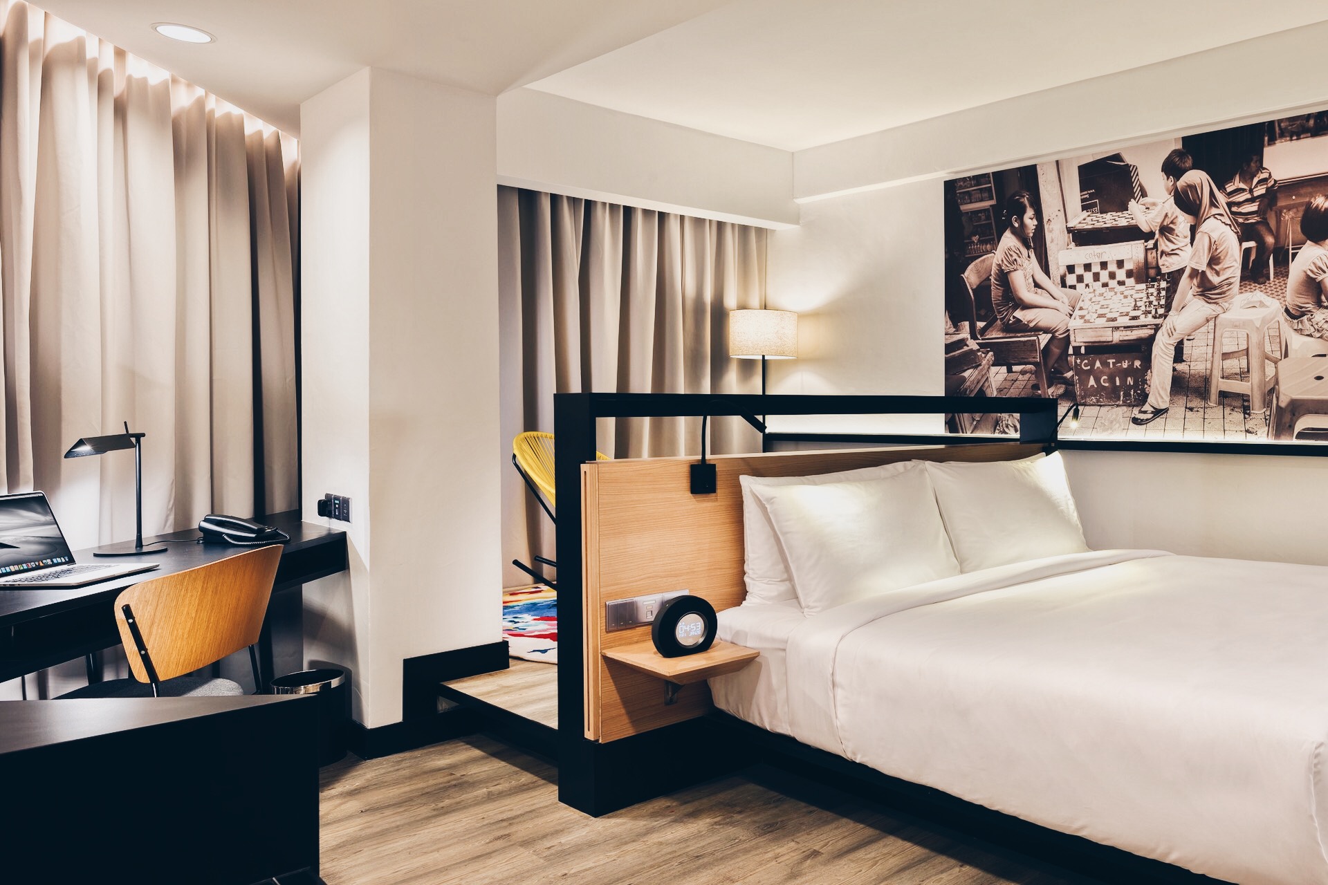Spacious & chic Tatami room at KL Journal Hotel