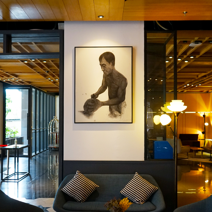 Interior of Coffee bar at KL Journal Hotel Interior of Coffe bar at KL Journal Hotel